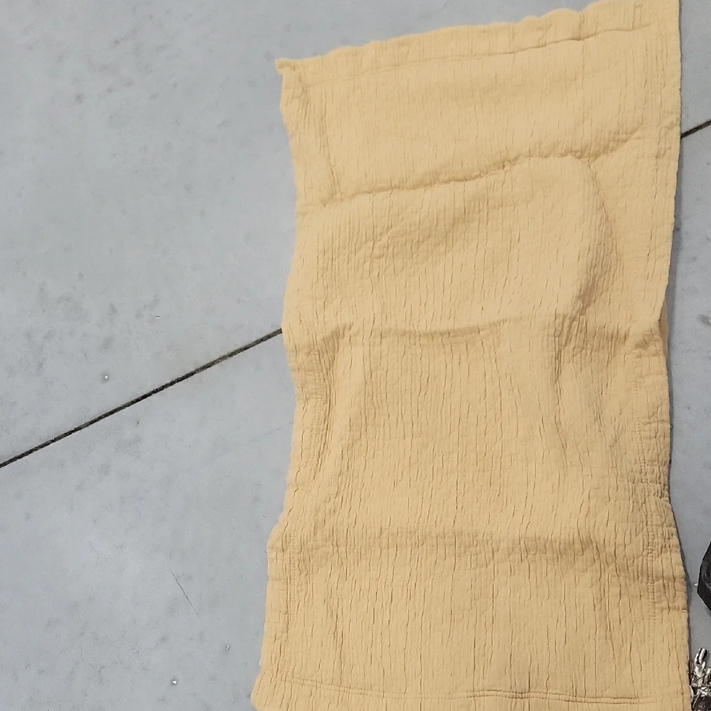 Restoration Hardware Tan Pillow Cover